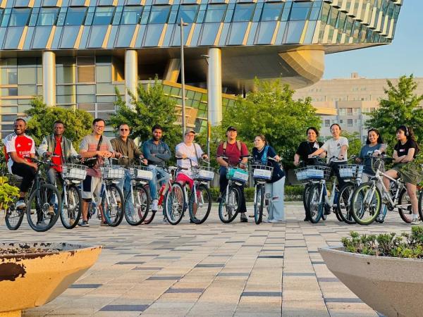 Balling, Cycling, Hiking: Inside the Wellness Culture Keeping KDI School Students Focused