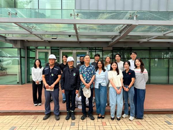 Urban and Real Estate Economics Field Trip Explores Sejong City's Sustainable Infrastructure
