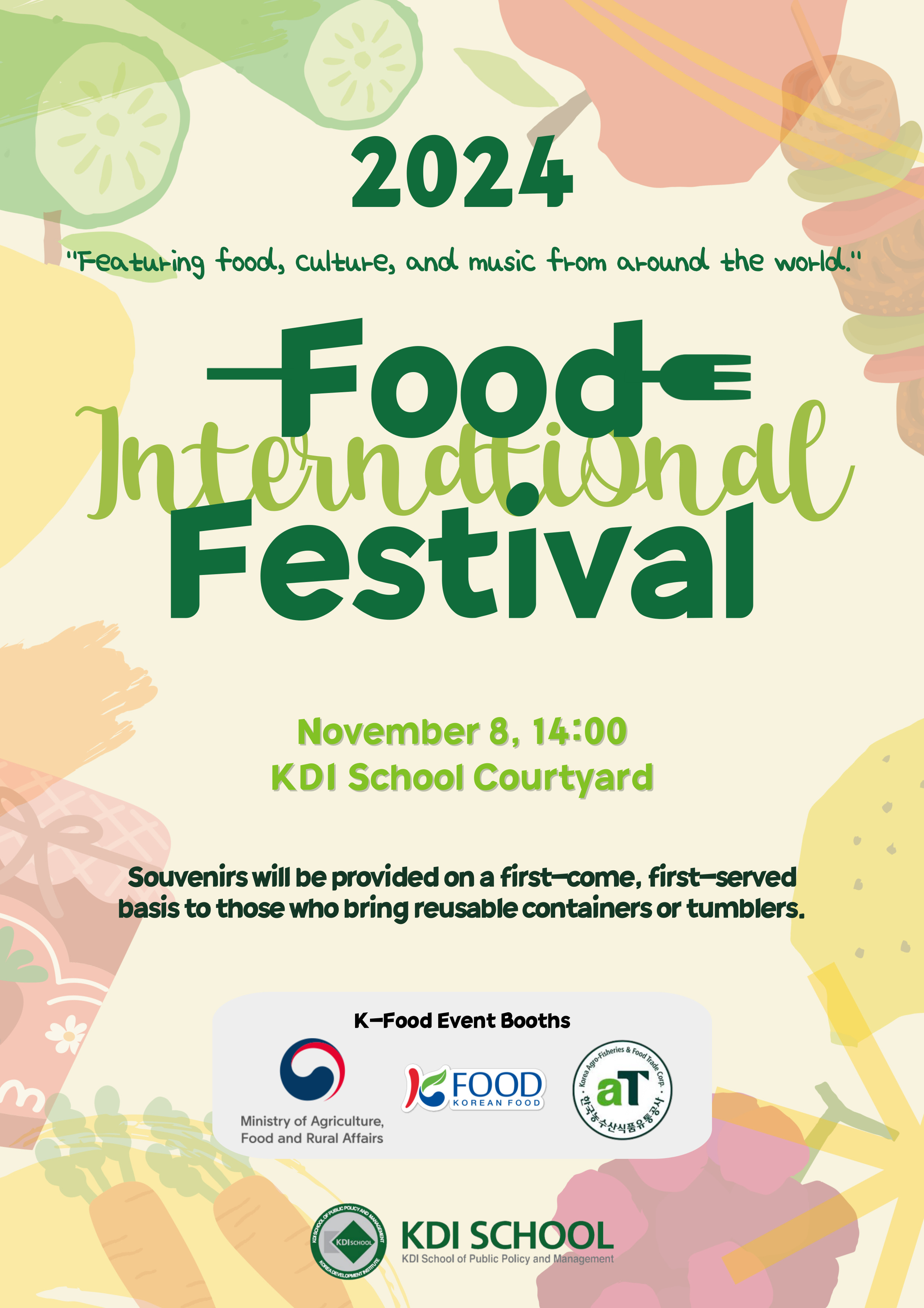 2024 KDIS International Food Festival (Nov. 8 (Fri), 14:00) 이미지