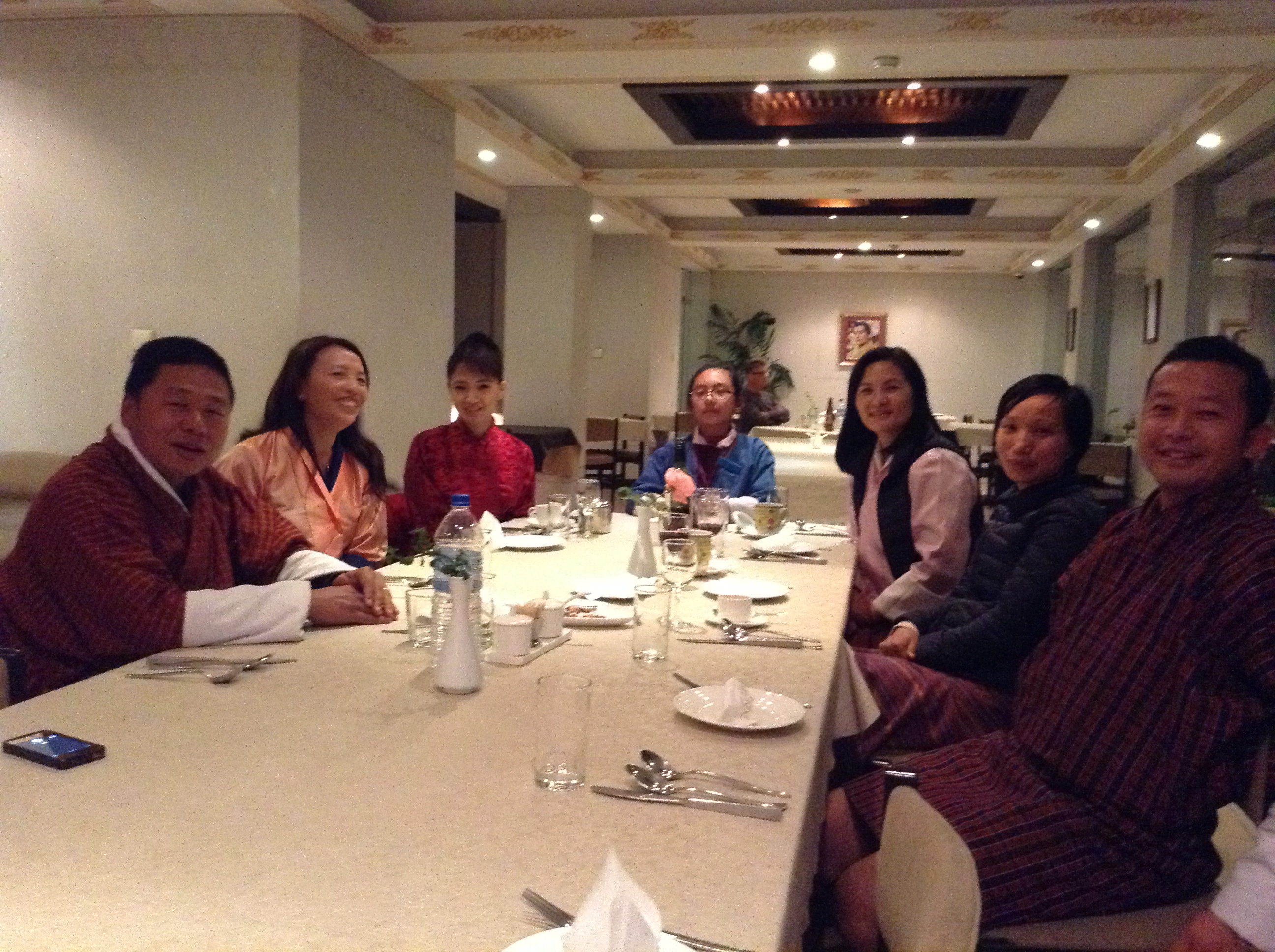 2015 Alumni Year-end Dinner in Bhutan