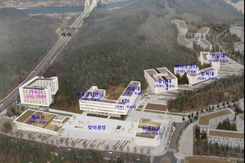 [대전 MBC] 행복청, 행복도시 공동캠퍼스 입주 일정 공개 : [보도기사] KDI 대학원 [보도기사] 12건