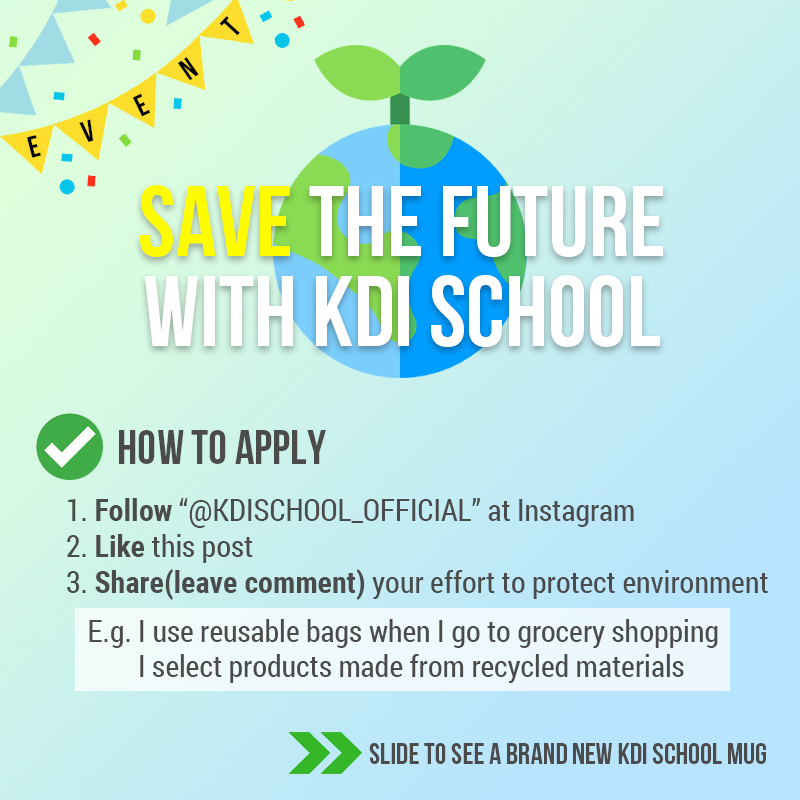 KDIS Instagram Followers Share their Effort to Protect Environment