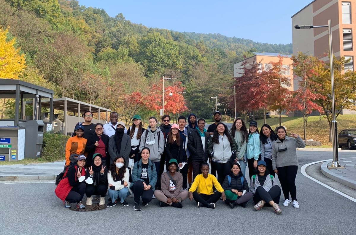 KDI School First Urban Hiking in Sejong City