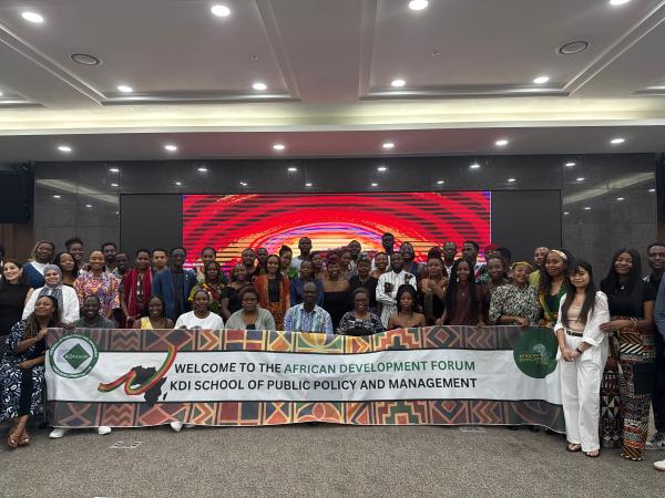 African Development Forum at KDI School Welcomes Fall Intake Students